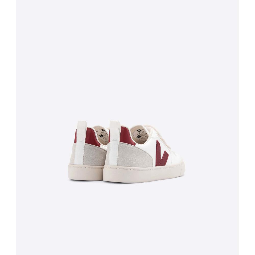 Veja V-10 CWL Schoenen Kinderen White/Red | NL 780DFM